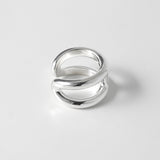 エルメス オスモズ PM シルバー925 指輪 リング サイズ54 / 13.5号 箱付き - NEWSED