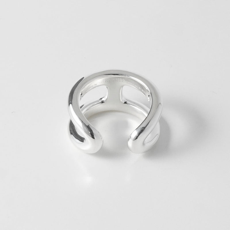 エルメス オスモズ PM シルバー925 指輪 リング サイズ54 / 13.5号 箱付き - NEWSED