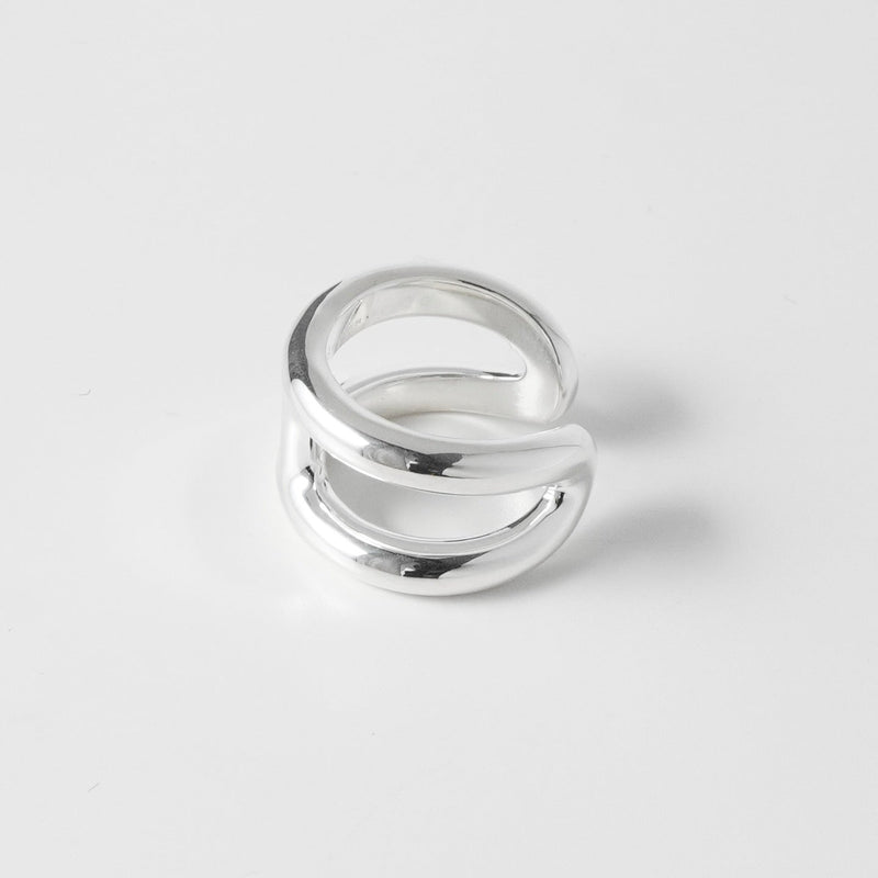 エルメス オスモズ PM シルバー925 指輪 リング サイズ54 / 13.5号 箱付き - NEWSED