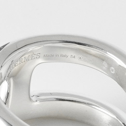 エルメス オスモズ PM シルバー925 指輪 リング サイズ54 / 13.5号 箱付き - NEWSED