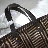 エルメス チェンナイPM トートバッグ ブラウン - NEWSED