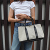 Hermès Garden Party PM Toile H / Negonda □G stamp 米色 / 黑色