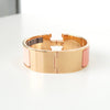 Hermès Click-Clack PM Bangle in Grand Prix Gold/Pink