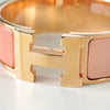 Hermès Click-Clack PM Bangle in Grand Prix Gold/Pink