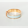 Hermes Click-Clack PM 手镯 GP 金色天蓝色