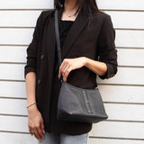 エルメス ベルランゴPM Hロゴ トゴ ショルダーバッグ ネイビー □E刻 - NEWSED