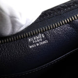 エルメス ベルランゴPM Hロゴ トゴ ショルダーバッグ ネイビー □E刻 - NEWSED