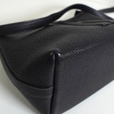 エルメス ベルランゴPM Hロゴ トゴ ショルダーバッグ ネイビー □E刻 - NEWSED