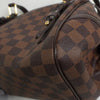 ルイ ヴィトン ダミエ リヴィントンPM ハンドバッグ トートバッグ ブラウン M41157