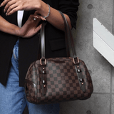 ルイ ヴィトン ダミエ リヴィントンPM ハンドバッグ トートバッグ ブラウン M41157 - NEWSED