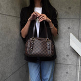 ルイ ヴィトン ダミエ リヴィントンPM ハンドバッグ トートバッグ ブラウン M41157 - NEWSED
