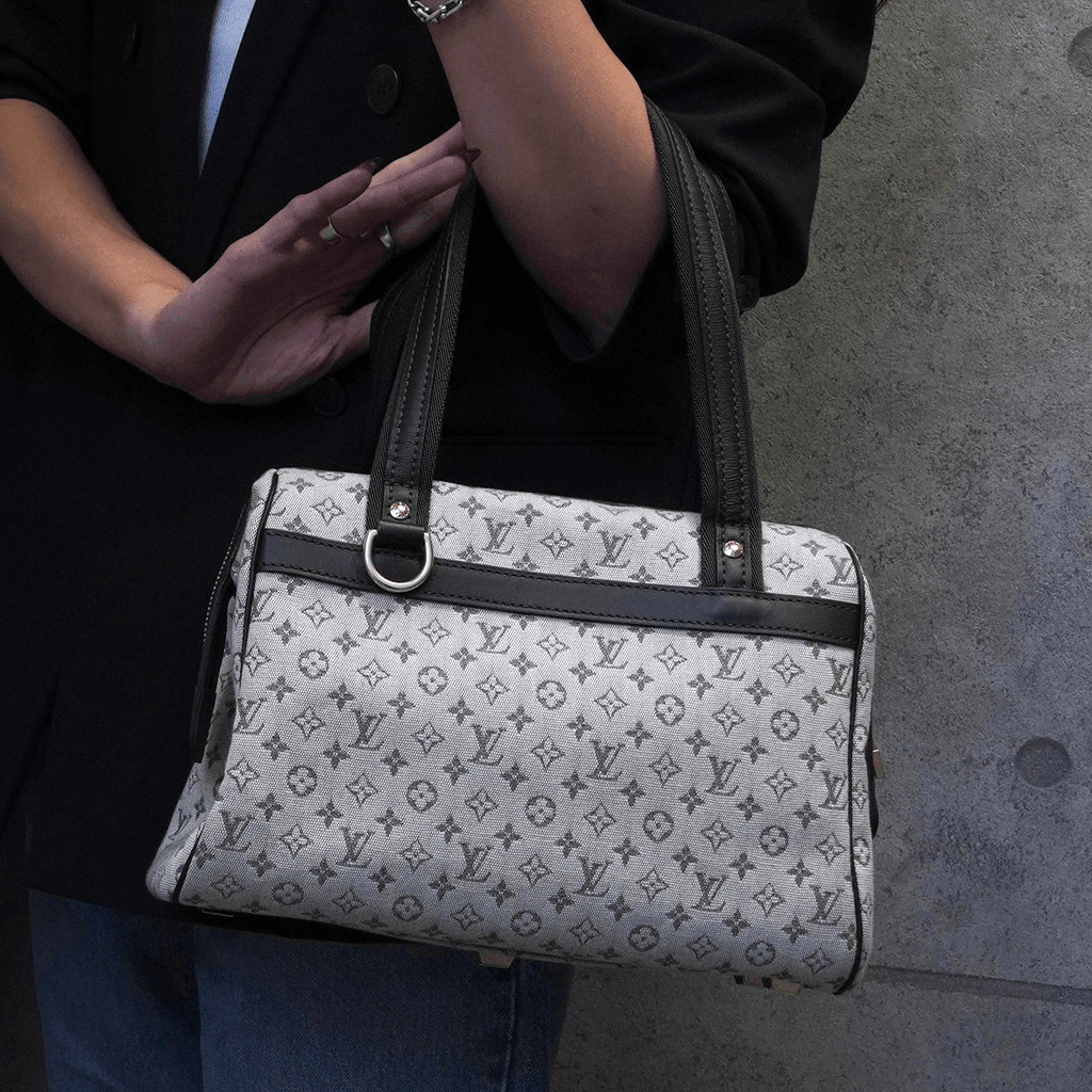 ルイ・ヴィトン モノグラムミニ ジョセフィーヌPM ハンドバッグベージュ / ブラウン M92215