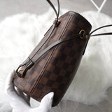 ルイ ヴィトン ダミエ ネヴァーフル PM ハンドバッグ トートバッグ N51109 ブラウン - NEWSED