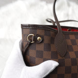 ルイ ヴィトン ダミエ ネヴァーフル PM ハンドバッグ トートバッグ N51109 ブラウン - NEWSED