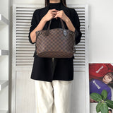 ルイ ヴィトン ダミエ ネヴァーフル PM ハンドバッグ トートバッグ N51109 ブラウン - NEWSED