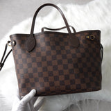 ルイ ヴィトン ダミエ ネヴァーフル PM ハンドバッグ トートバッグ N51109 ブラウン - NEWSED