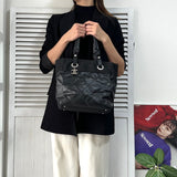 シャネル バリビアリッツ PM ココマーク キャンバス / PVC トートバッグ ブラック 19723367 - NEWSED