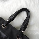 シャネル バリビアリッツ PM ココマーク キャンバス / PVC トートバッグ ブラック 19723367 - NEWSED