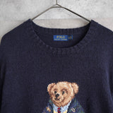 POLO BEAR Cotton Sweater - NEWSED