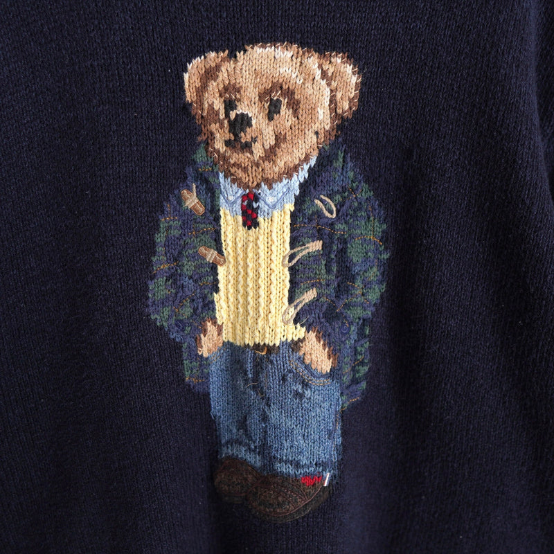POLO BEAR Cotton Sweater - NEWSED