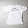 Printed white tee shirt