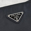 Prada 三角形徽标 Tessuto Pocono 尼龙黑色托特包