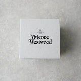 ヴィヴィアン ウエストウッド オーブ ラインストーン シルバー ピアス 箱付き - NEWSED
