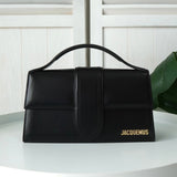 ジャックムス バンビーノ ラージ ショルダーバッグ ハンドバッグ ブラック - NEWSED