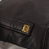 Loewe Anagram 羔羊皮手套 深棕色