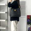 Celine Leather One-Shoulder Bag in Black