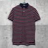 Polo Ralph Lauren 海军蓝/红色条纹短袖 Polo 衫