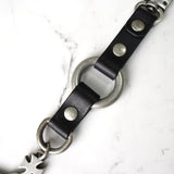 ヴィヴィアン ウエストウッド オーブ レザー キーリング チャーム キーホルダー シルバー ブラック 箱付き - NEWSED