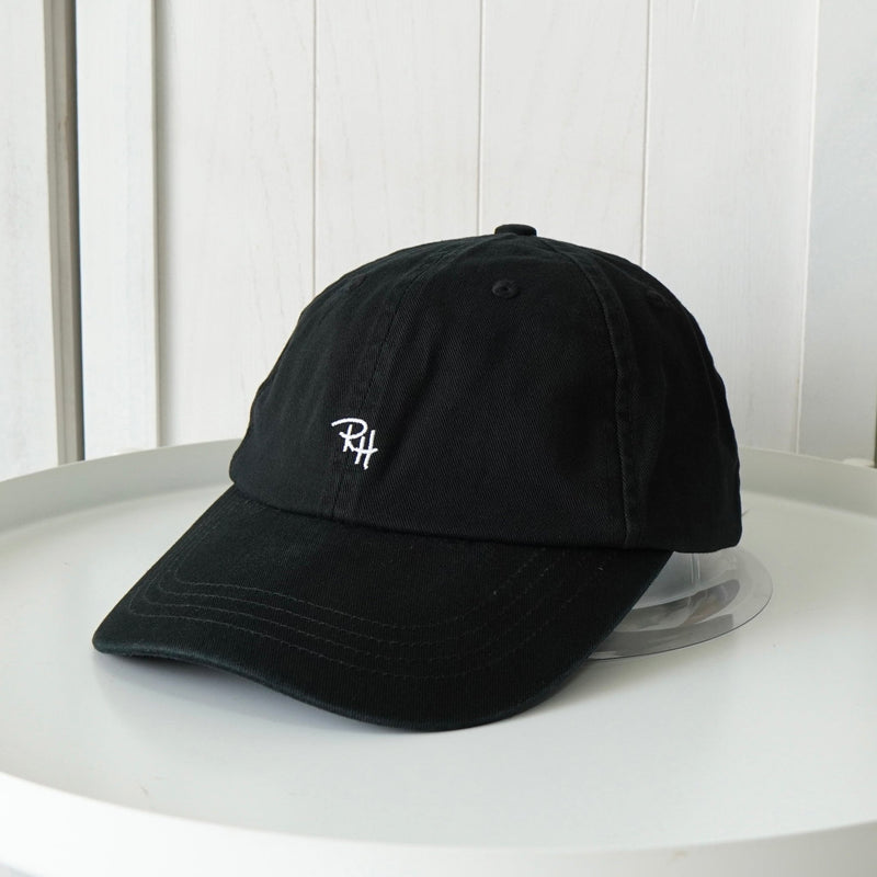 ロンハーマン ロゴ キャップ ブラック - NEWSED