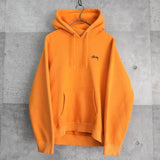ステューシー フーディー パーカー オレンジ - NEWSED