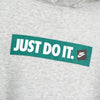 Nike box logo hoodie grey