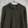 ポロ バイ ラルフローレン スモールポニー ウール ポロニット カーキ