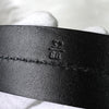 Prada belt in black leather