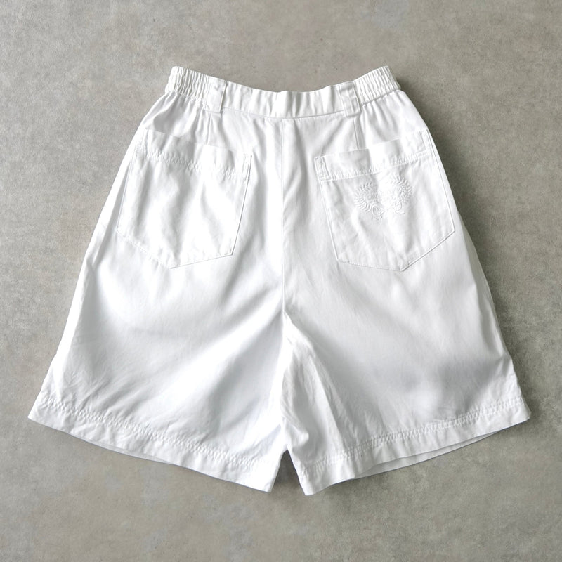 クリスチャン ディオール スポーツ ヴィンテージ ロゴ 刺繍 ショートパンツ ホワイト レディース - NEWSED