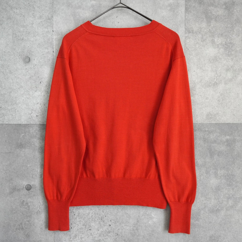 ヴィヴィアン ウエストウッド オーブ ニット レッド - NEWSED