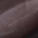 ボッテガ ヴェネタ イントレチャート 二つ折り カードケース ブラウン - NEWSED