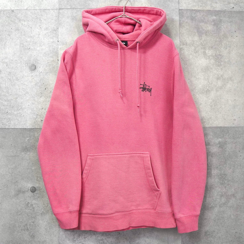Stüssy logo hoodie in pink | ブランド古着を扱うリユースショップ NEWSED