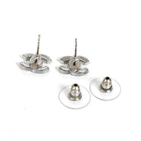 シャネル ココマーク ラインストーン ピアス シルバー レディース - NEWSED