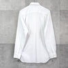 Play Comme des Garçons 白色心形徽标贴片长袖衬衫
