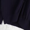 Play Comme des Garcons 爱心徽标开衫 海军蓝