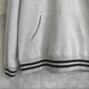 Supreme Logo 双色灰色连帽衫