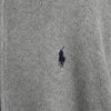 ポロ ラルフローレン ポニーロゴ ドライバーズニット グレー