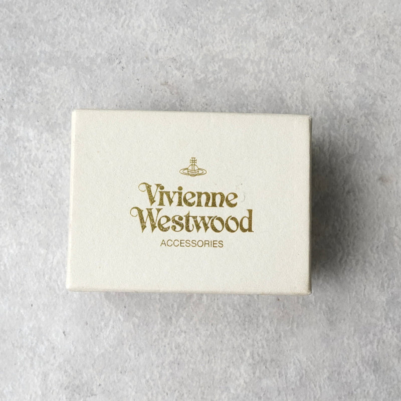 ヴィヴィアン ウエストウッド オーブ ラインストーン シルバー ネックレス 箱付き - NEWSED