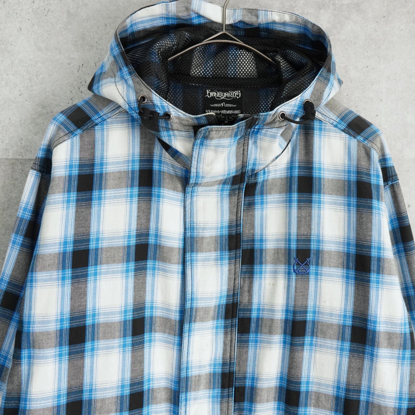 ステューシー × ネイバーフッド マウンテンパーカー チェック柄