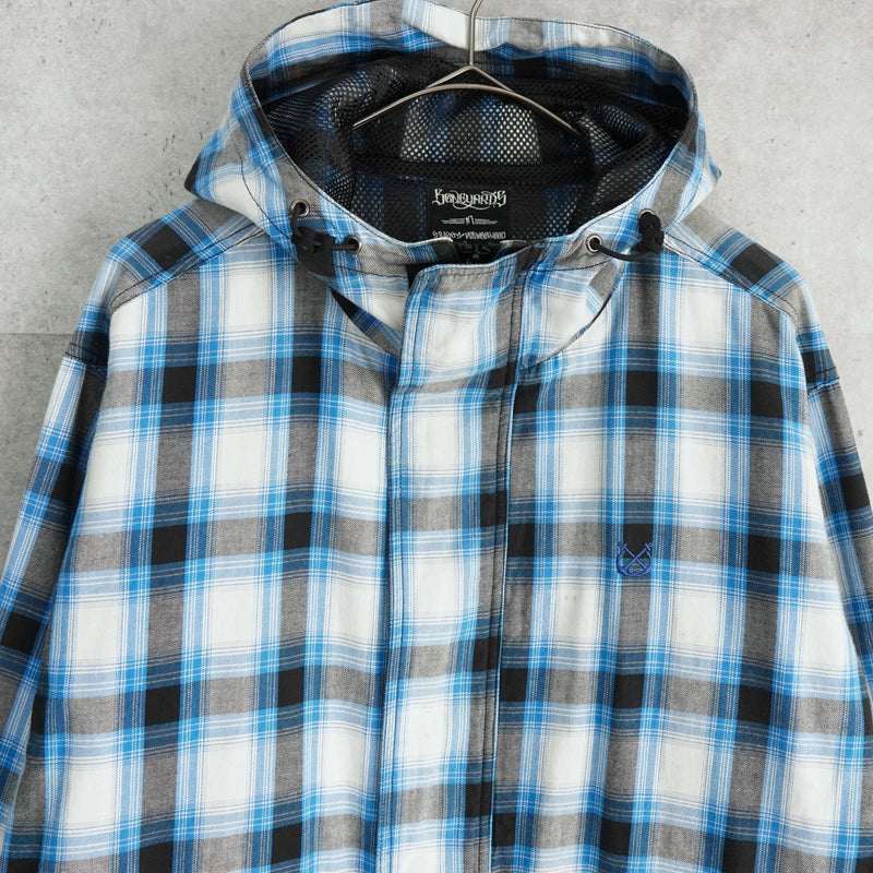 ステューシー × ネイバーフッド マウンテンパーカー チェック柄