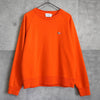 Maison Kitsune Fox Sweatshirt in Orange